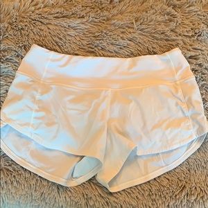 Lulu white shorts